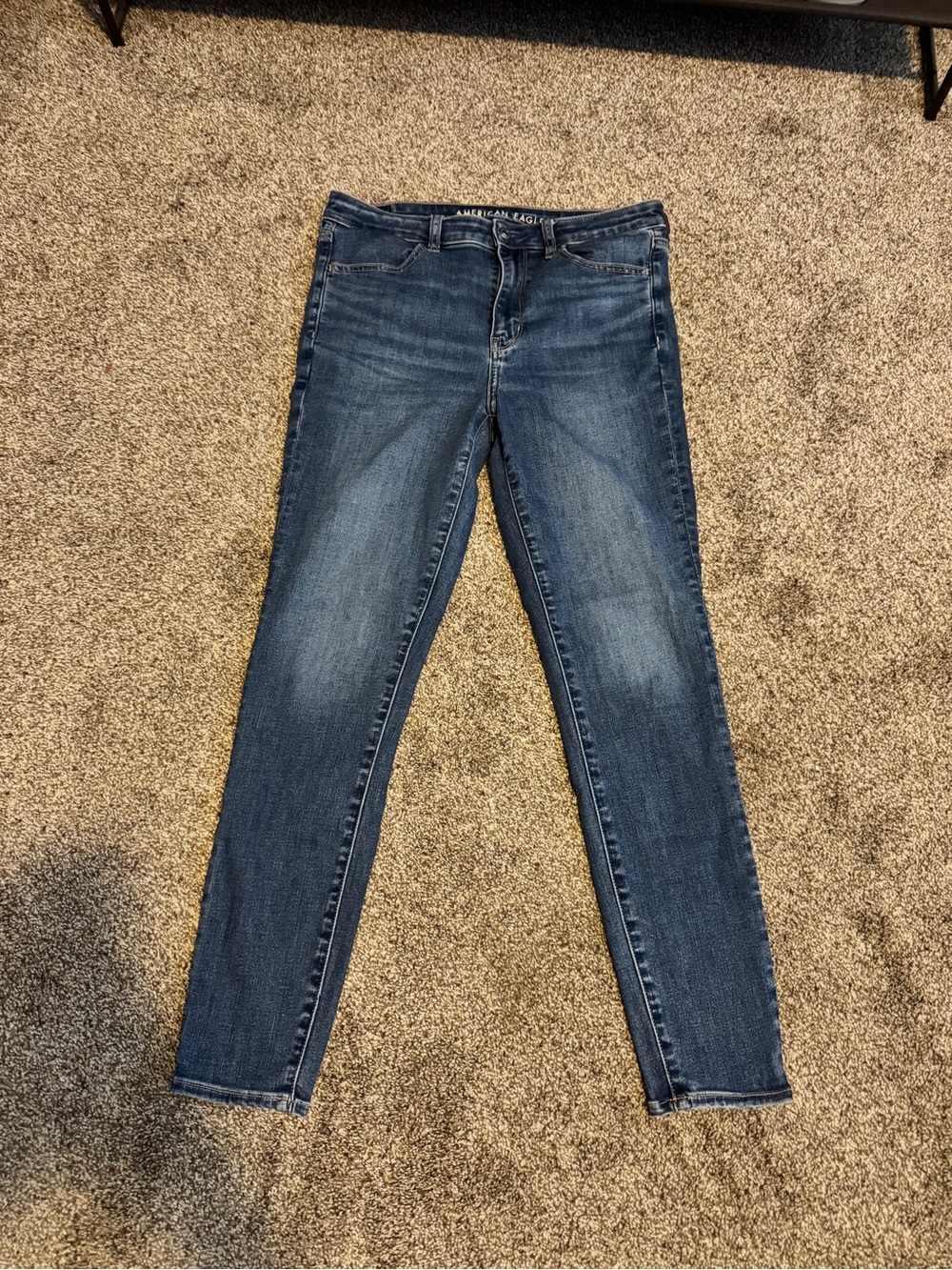 American Eagle Outfitters Skinny Jeans - Dark Blue